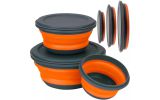 Folding silicone bowls - 3 pcs. Ruhhy 20781